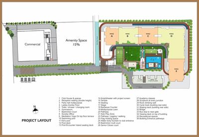 Project Image of 542.0 - 1189.0 Sq.ft 1 BHK Apartment for buy in Oxy Beaumonde Phase 1