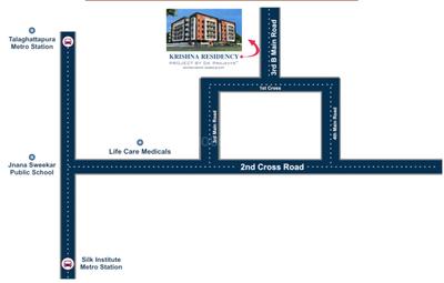 Project Image of 1155.0 - 1756.0 Sq.ft 2 BHK Apartment for buy in Krishna Residency