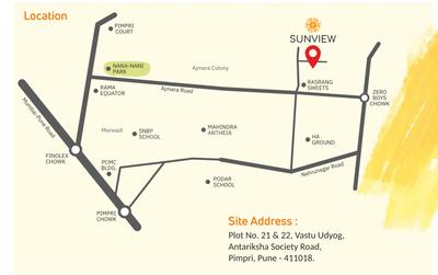 Project Image of 536.47 - 626.67 Sq.ft 2 BHK Apartment for buy in Samruddhee Sunview CHSL