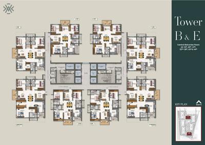 Project Image of 1655.0 - 2465.0 Sq.ft 3 BHK Apartment for buy in Team4 Aria