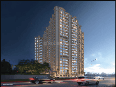 Project Image of 720.0 - 836.68 Sq.ft 2 BHK Apartment for buy in Raymond The Address by GS Bandra Tower D