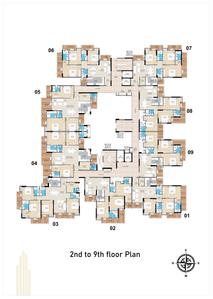 Project Image of 1366.0 - 2089.0 Sq.ft 3 BHK Apartment for buy in Zenith Vista