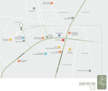 Project Image of 0.0 - 1395.0 Sq.ft 2 BHK Apartment for buy in Serene 53