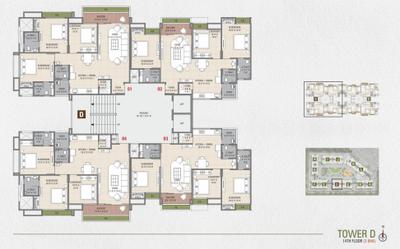 Project Image of 694.0 - 972.0 Sq.ft 2 BHK Apartment for buy in Anand Aspire