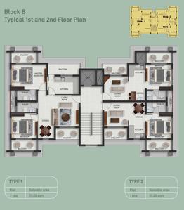 Project Image of 592.02 - 1194.79 Sq.ft 1 BHK Apartment for buy in Casa Da Familia