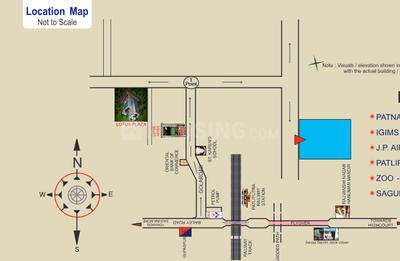 Project Image of 1702 Sq.ft 3 BHK Apartment / Flat for sale in Danapur for Rs. 13616000