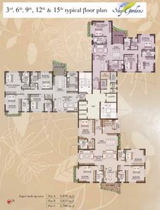 Project Image of 2700.0 - 6700.0 Sq.ft 4 BHK Apartment for buy in Orbit Sky Gardens