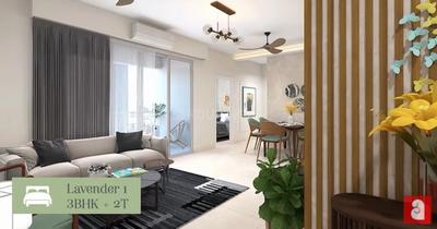 Project Image of 606.44 - 1134.52 Sq.ft 1 BHK Apartment for buy in Ashiana Amodh Phase 3