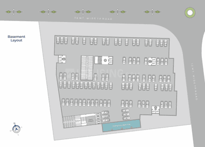 Project Image of 1084.0 - 1317.0 Sq.ft 3 BHK Apartment for buy in Shree Siddheshwar Happylife