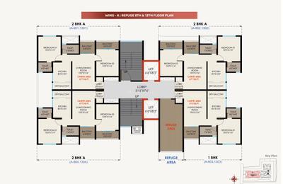 Project Image of 513.0 - 677.0 Sq.ft 1 BHK Apartment for buy in N R The Quill