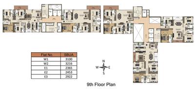 Project Image of 2168.0 - 6200.0 Sq.ft 3 BHK Apartment for buy in Altius