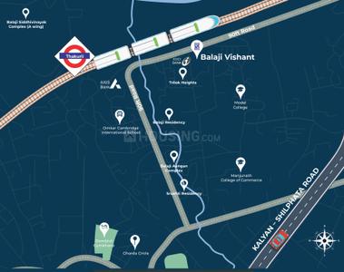 Project Image of 422.0 - 611.0 Sq.ft 1 BHK Apartment for buy in Sairaj Balaji Vishant