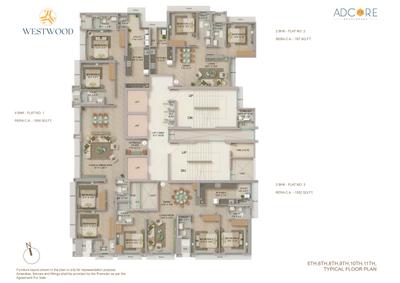 Project Image of 767.0 - 1640.0 Sq.ft 2 BHK Apartment for buy in Adcore Westwood