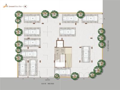Project Image of 0.0 - 1131.29 Sq.ft 3 BHK Apartment for buy in V P Akshar Paradise