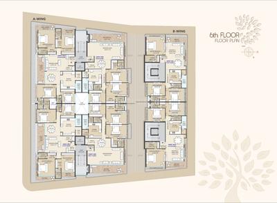 Project Image of 1611.57 - 2330.06 Sq.ft 3 BHK Apartment for buy in Aayush Saundarya