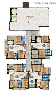 Project Image of 1090.0 - 1600.0 Sq.ft 2 BHK Apartment for buy in NK OAK Wood Poddar Residency