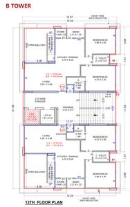Project Image of 522.48 - 999.32 Sq.ft 2 BHK Apartment for buy in FG The Shloka