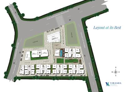 Project Image of 2350.0 - 4170.0 Sq.ft 3 BHK Apartment for buy in Virasha Nisarga