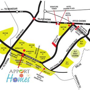 Apport Homes Images for Location Plan of Apport Homes 1