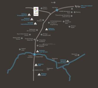 Project Image of 983.3 - 1399.0 Sq.ft 2 BHK Apartment for buy in Embassy Springs Phase 2A