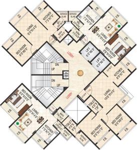 Project Image of 183.0 - 379.0 Sq.ft 1 BHK Apartment for buy in Apex Love Spring