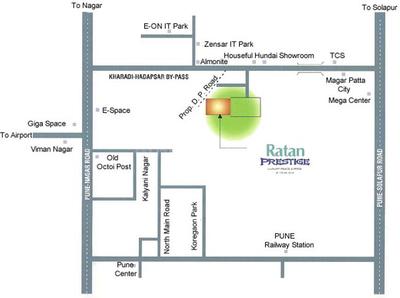 Project Image of 483.0 - 1174.0 Sq.ft 1 BHK Apartment for buy in Ratan Prestige