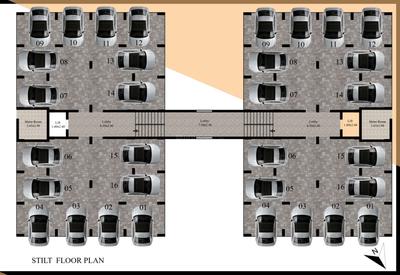 Project Image of 1151.74 - 2045.14 Sq.ft 2 BHK Apartment for buy in Ferns Residency
