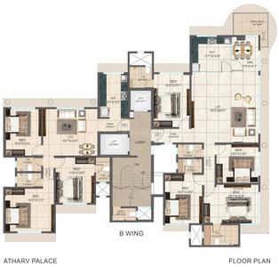 Project Image of 347.0 - 1541.0 Sq.ft 1 RK Apartment for buy in Atharv Palace