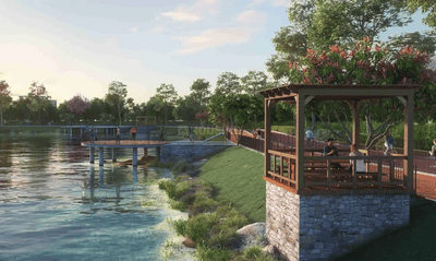 Project Image of 583.0 - 1019.45 Sq.ft 2 BHK Apartment for buy in Urbanrise Maheshwari The Lakes Edge