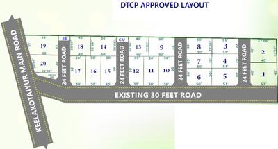 Project Image of 1250.0 - 1834.0 Sq.ft Residential Plot Plot for buy in Universal Dream Villa Garden