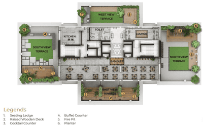 Project Image of 2324.79 - 2830.05 Sq.ft 4 BHK Apartment for buy in Nav Nirman Crystal Manor