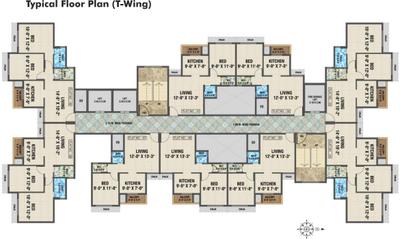 Project Image of 850 Sq.ft 2 BHK Apartment / Flat for sale in Taloja for Rs. 5250000