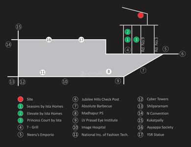 Project Image of 1331.93 - 1784.98 Sq.ft 2 BHK Apartment for buy in ISTA NR Square