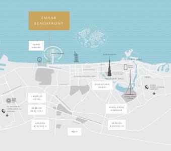 Project Image of 787.0 - 3004.0 Sq.ft 1 BHK Apartment for buy in Emaar Grand Bleu Tower