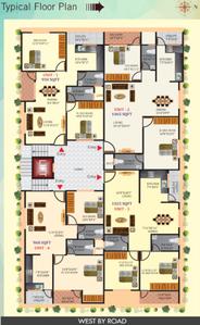 Project Image of 950.0 - 1065.0 Sq.ft 2 BHK Apartment for buy in Sri Krishna Homes