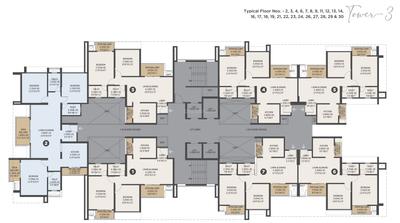 Project Image of 724.71 - 1328.08 Sq.ft 2 BHK Apartment for buy in VTP Altair