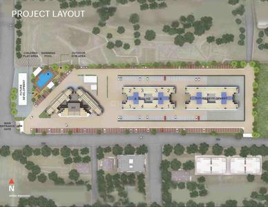 Project Image of 775.0 - 1081.77 Sq.ft 2 BHK Apartment for buy in Kumar Prithvi H3