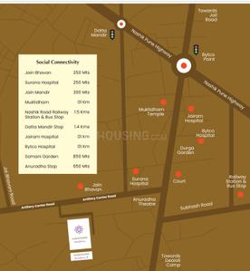 Project Image of 0.0 - 698.69 Sq.ft 2 BHK Apartment for buy in Aaradhana Residency A