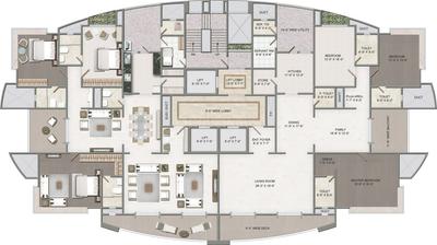 Project Image of 2259.0 - 5482.0 Sq.ft 3 BHK Apartment for buy in The Address