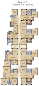 Project Image of 1107.0 - 1334.0 Sq.ft 3 BHK Apartment for buy in RSK Orchid Garden