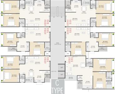 Project Image of 0.0 - 1215.0 Sq.ft 2 BHK Apartment for buy in Shivani Sun Exotica