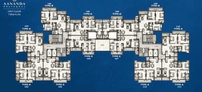 Project Image of 1140.0 - 1590.0 Sq.ft 2 BHK Apartment for buy in Omaxe Aananda