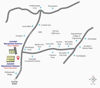Project Image of 1144.0 - 3171.0 Sq.ft Residential Plot Plot for buy in Keerthi Jnanakshi Rajarajeshwari Badavane Phase 1
