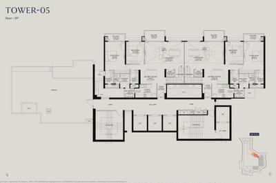 Project Image of 1126.0 - 1511.0 Sq.ft 3 BHK Apartment for buy in DLF The Westpark Phase 1