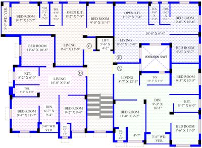 Project Image of 810.0 - 1136.0 Sq.ft 2 BHK Apartment for buy in Swati Abha