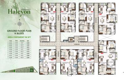Project Image of 629.0 - 1341.0 Sq.ft 1 BHK Apartment for buy in Haridhruva Halcyon