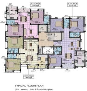 Project Image of 934.0 - 1336.0 Sq.ft 2 BHK Apartment for buy in Acchyuthan Shivam