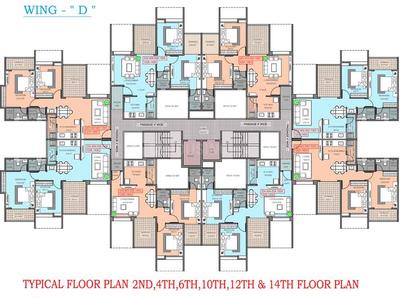 Project Image of 577.0 - 1192.0 Sq.ft 1 BHK Apartment for buy in Majestique City