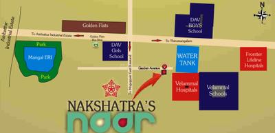 Project Image of 1040.0 - 1465.0 Sq.ft 2 BHK Apartment for buy in Nakshatra Noor