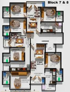 Project Image of 685.0 - 1240.0 Sq.ft 2 BHK Apartment for buy in The Nest Ippo